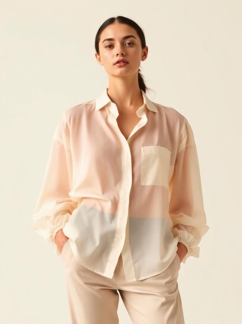Silk Organza Blouse
